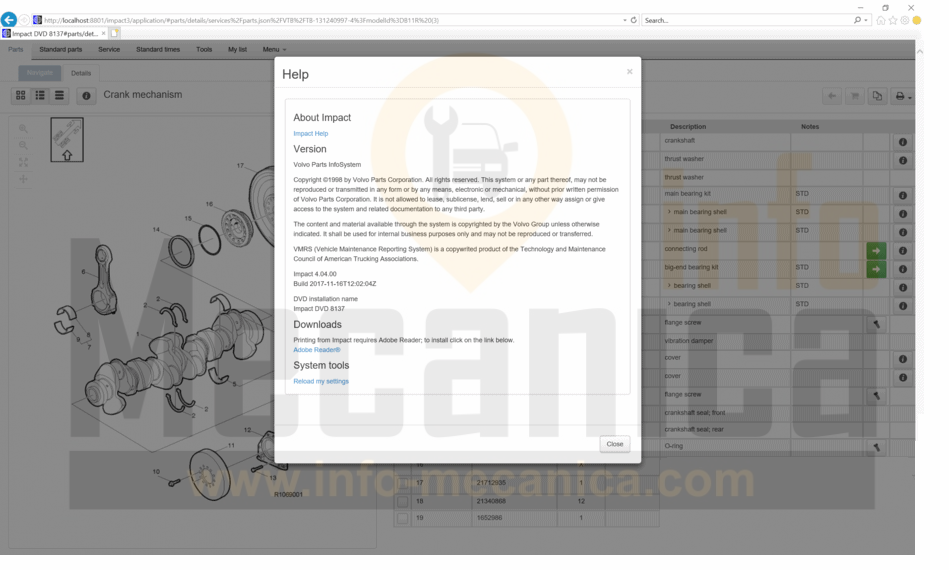 impact volvo diagnostic software